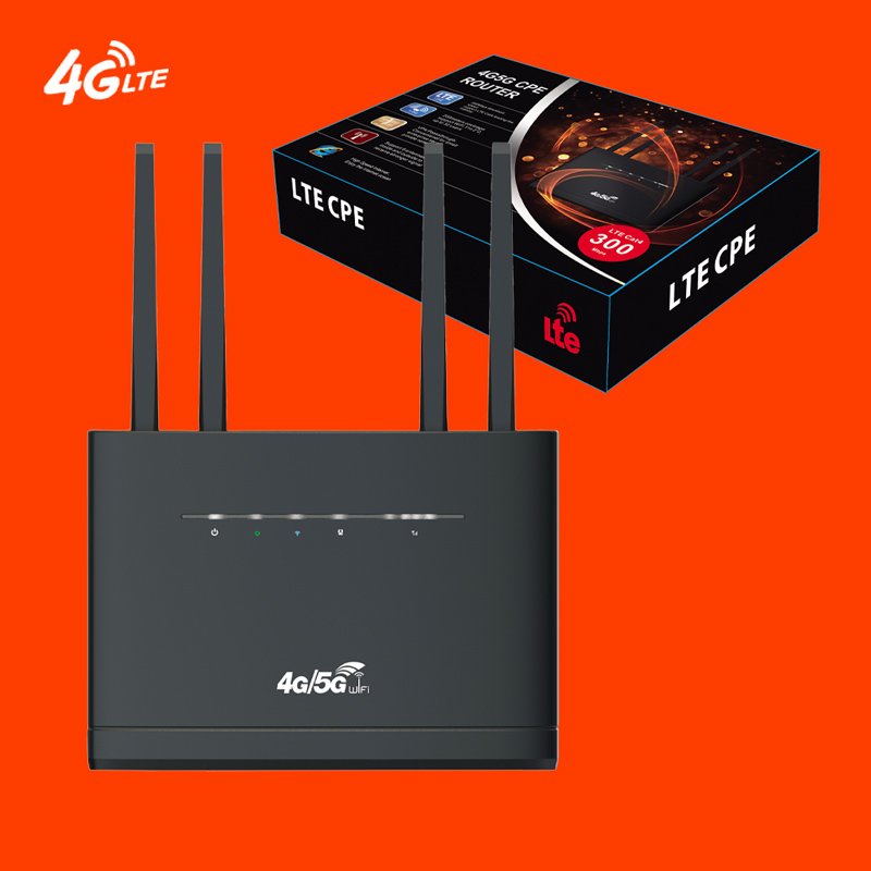 Popular WR710 4G CPE wifi router 4g lte with sim card slot Support 4G/3G+Wi-Fi Wireless Access 4g router